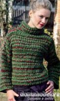 Зеленый свитер